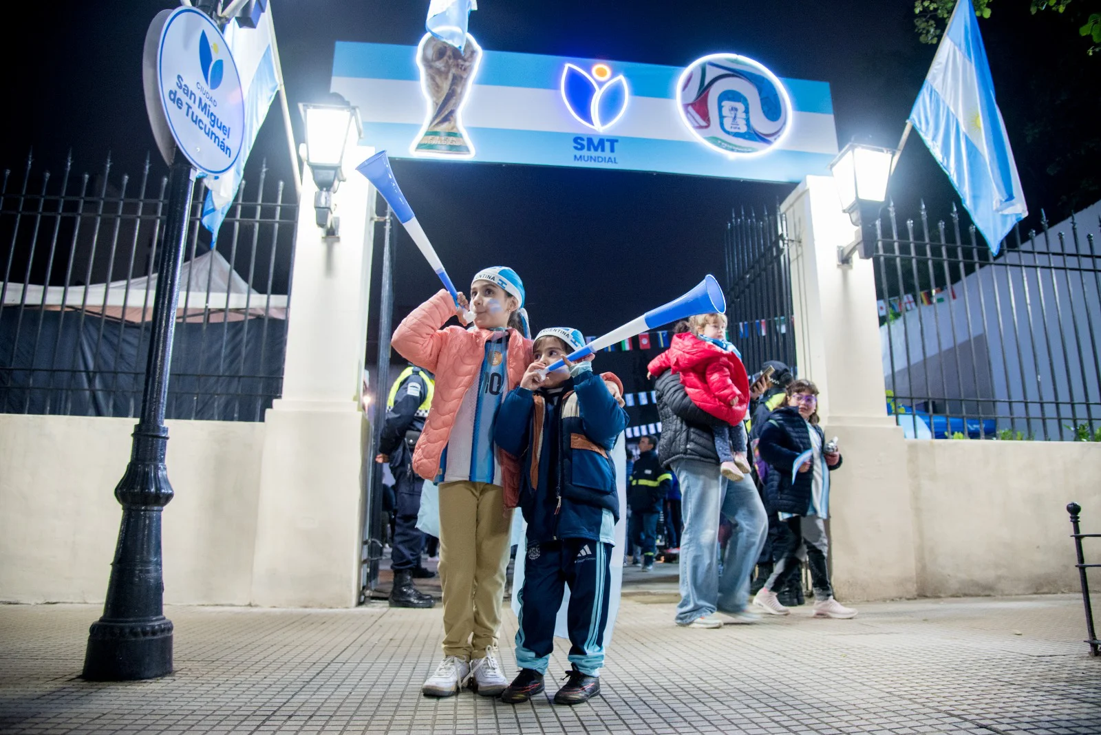 Punto Mundialista confirmado: en la ciudad el partido Argentina contra Cabo Verde se vive en la Plaza Temática